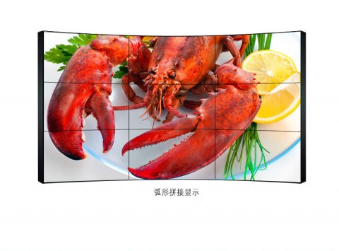 液晶拼接屏做成弧形时安装需要注意哪些?